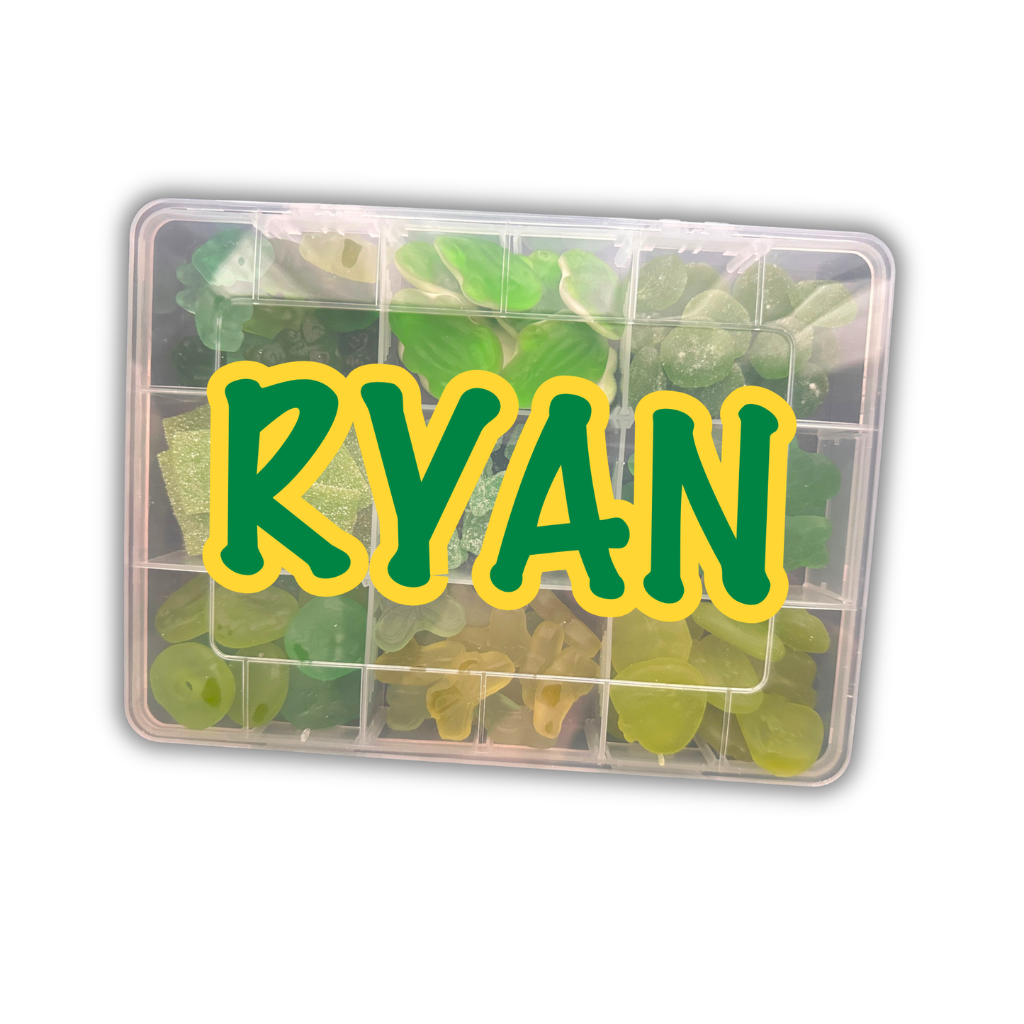Custom Name Candy Tackle Box