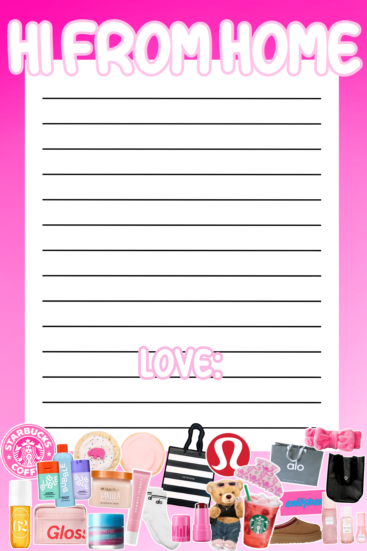Girls Day Notepad