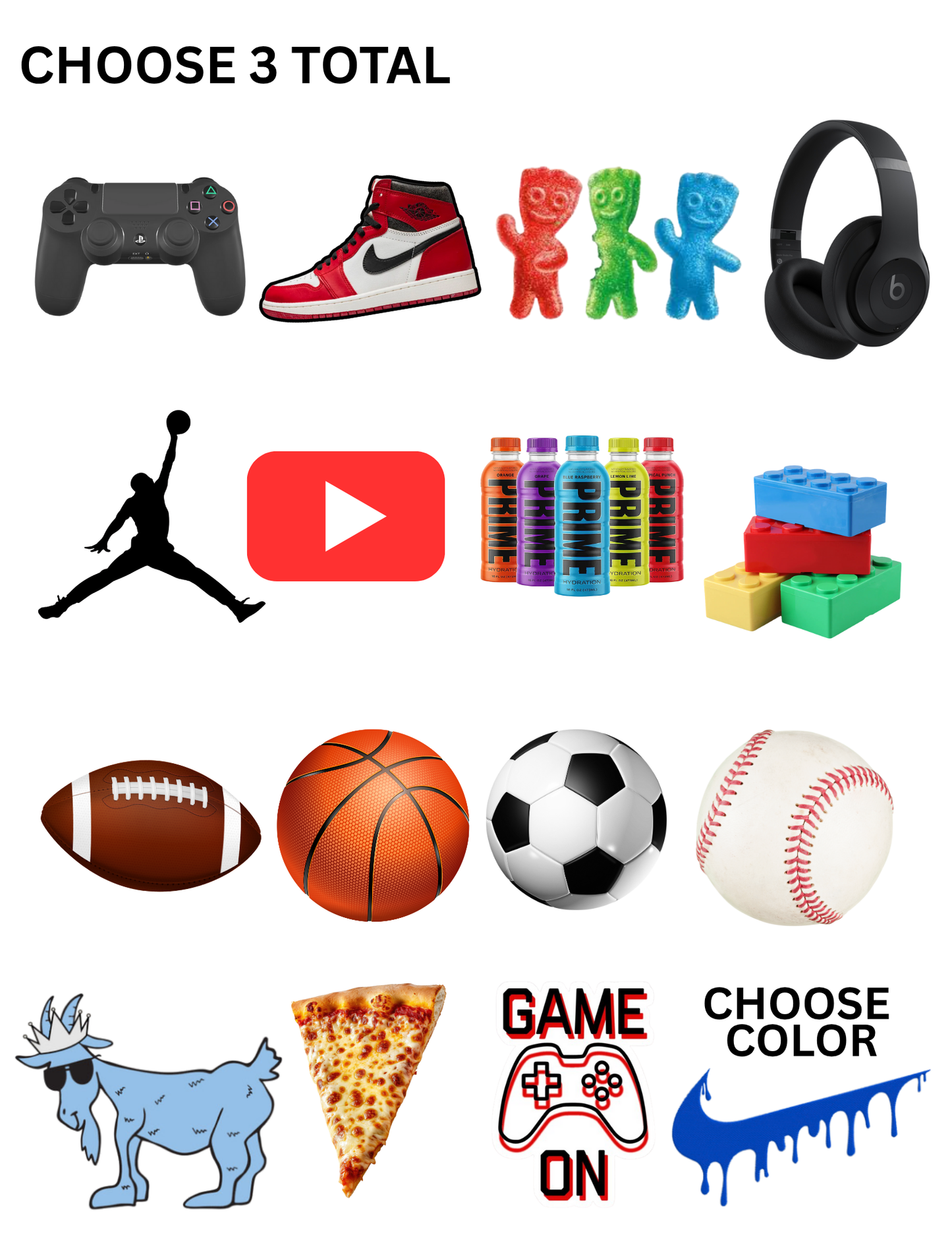 Camp Candy and Sticker Bouquet