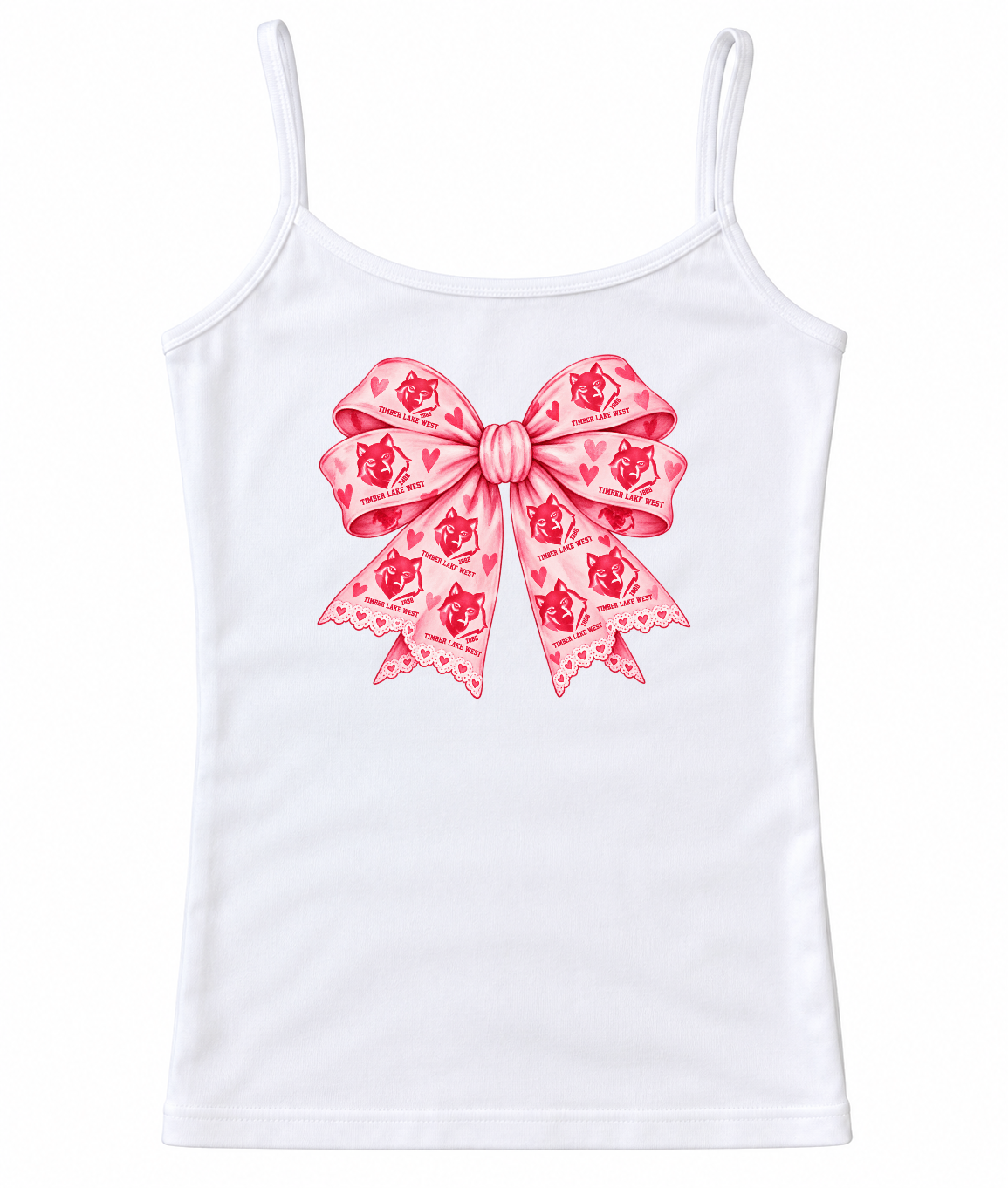 Camp Mascot Bow Cami