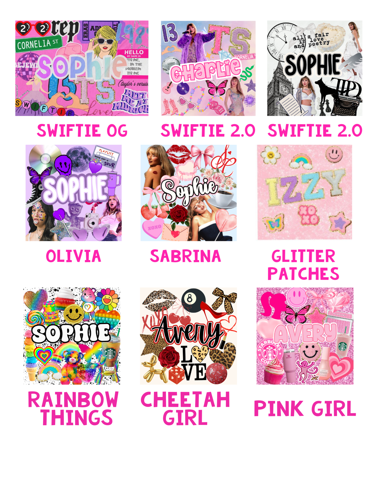 Girls Predesigned Name/Print Welcome Home Banner