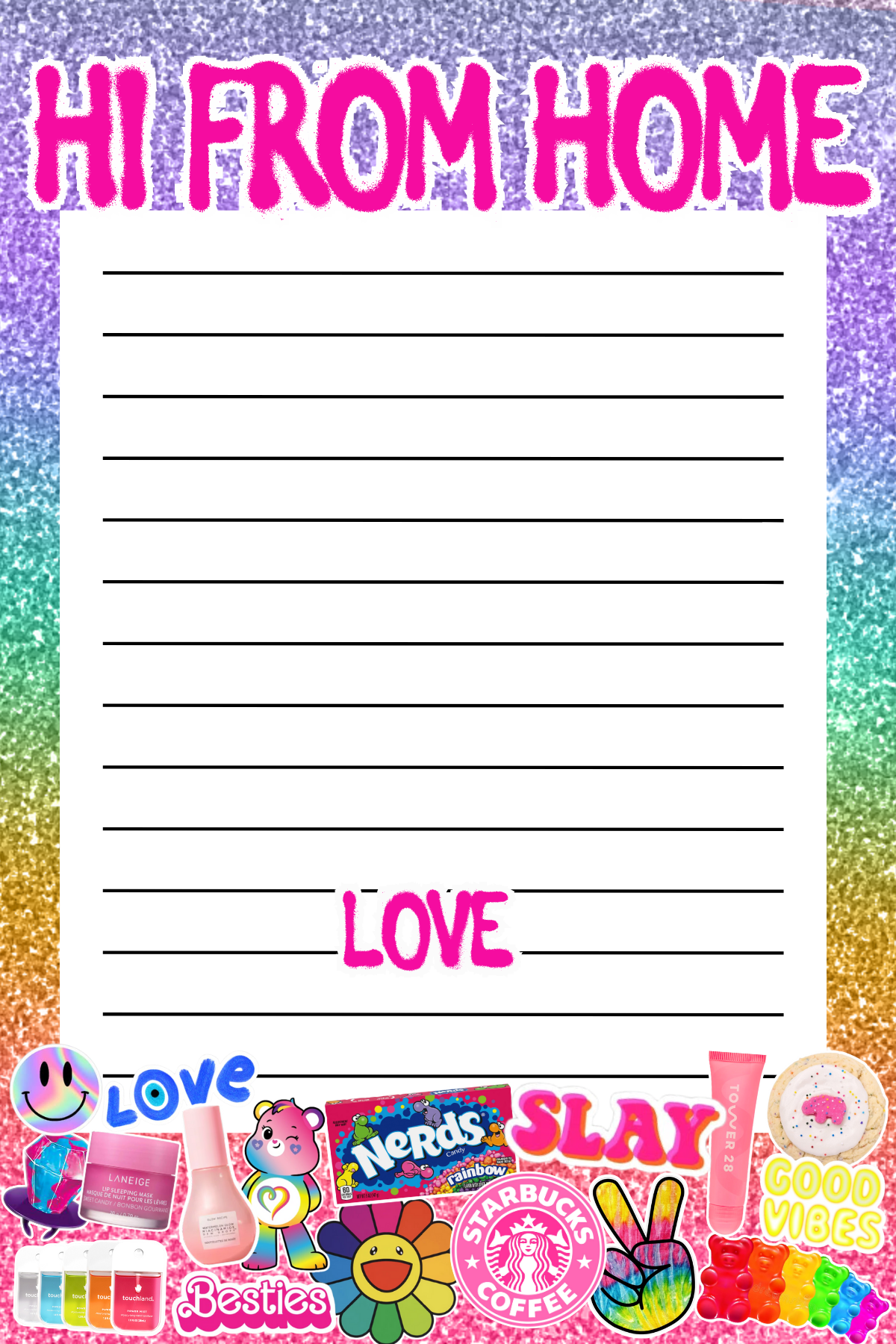 Positive Vibes Notepad
