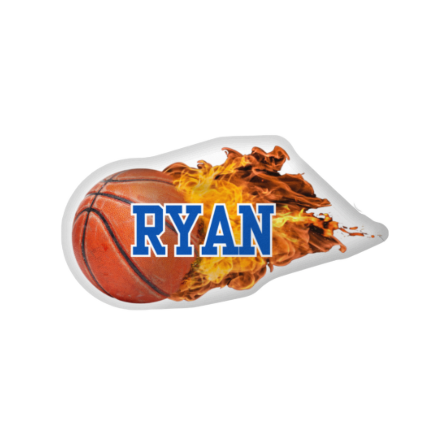 Camp Basketball Pillow