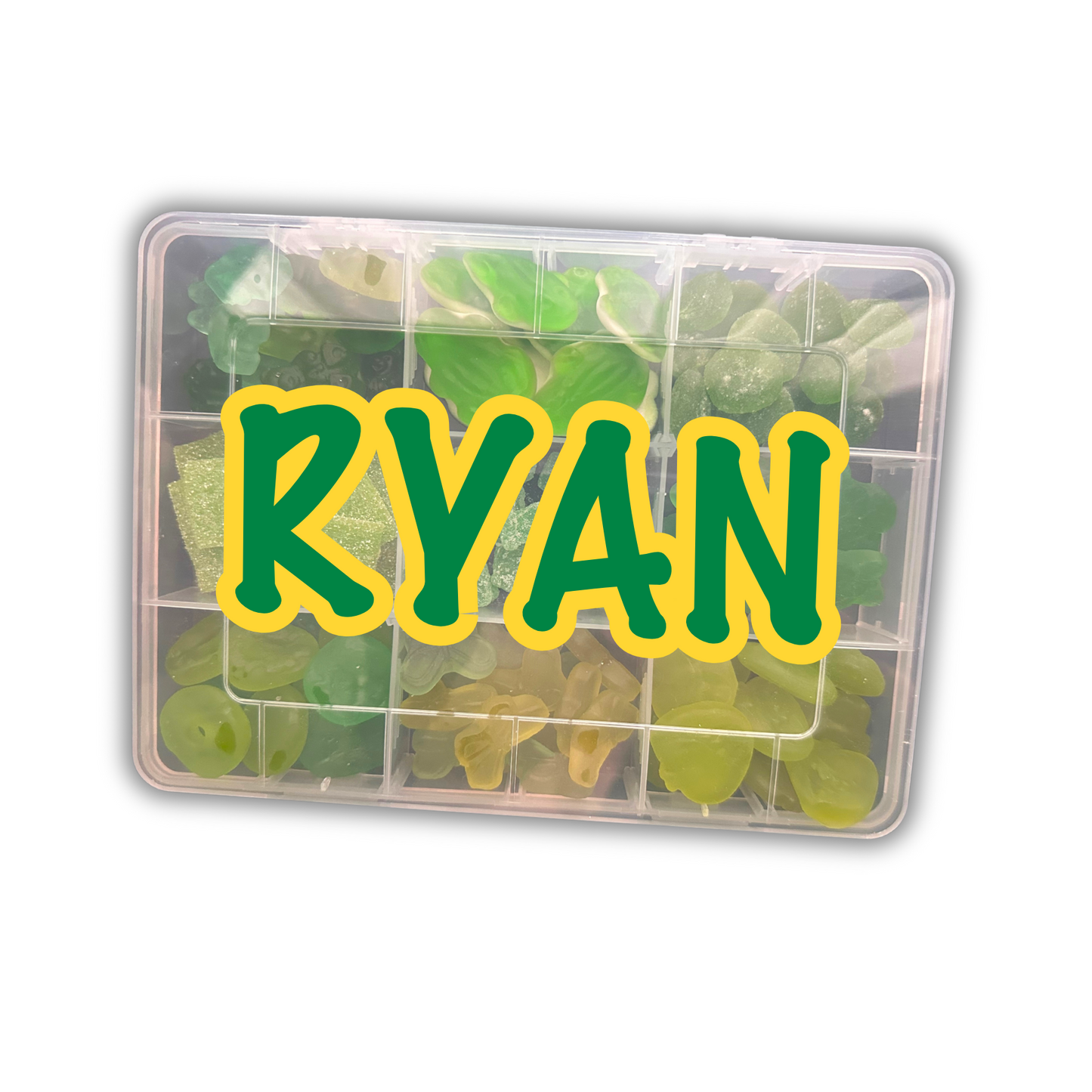 Custom Name Candy Tackle Box