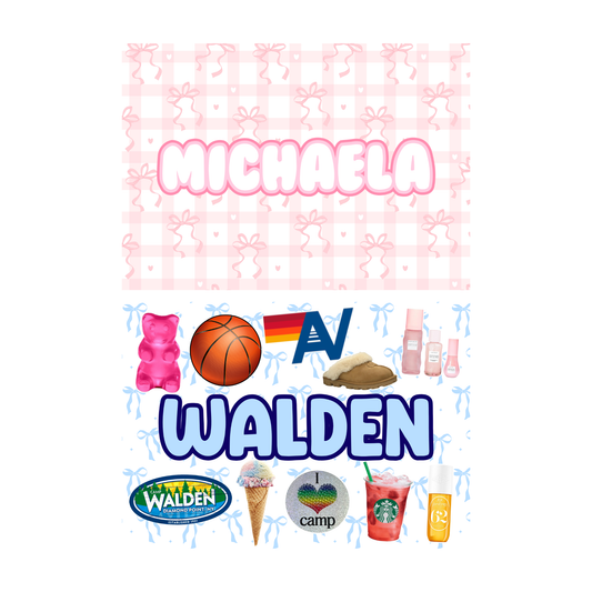 Girls Repositionable Wall Poster