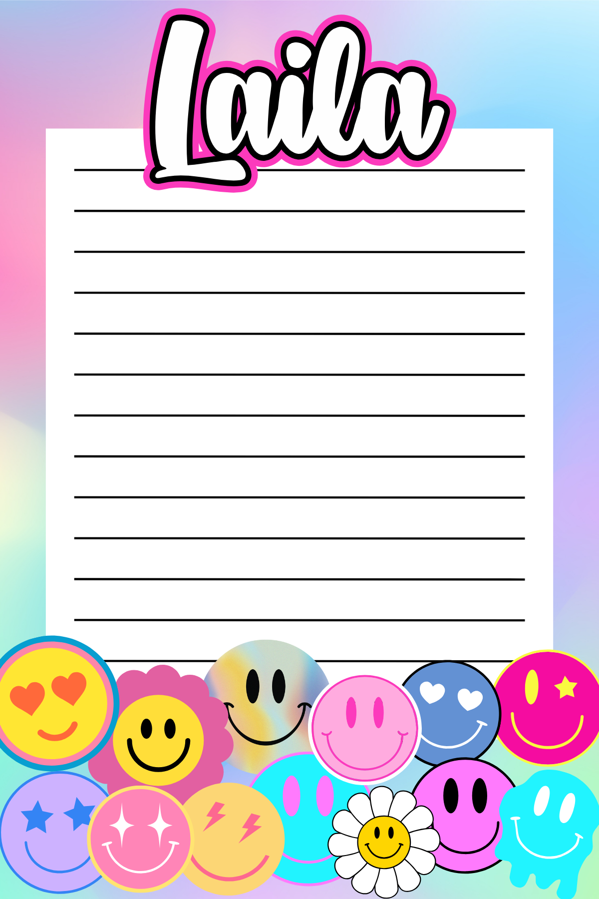 Smiles Notepad
