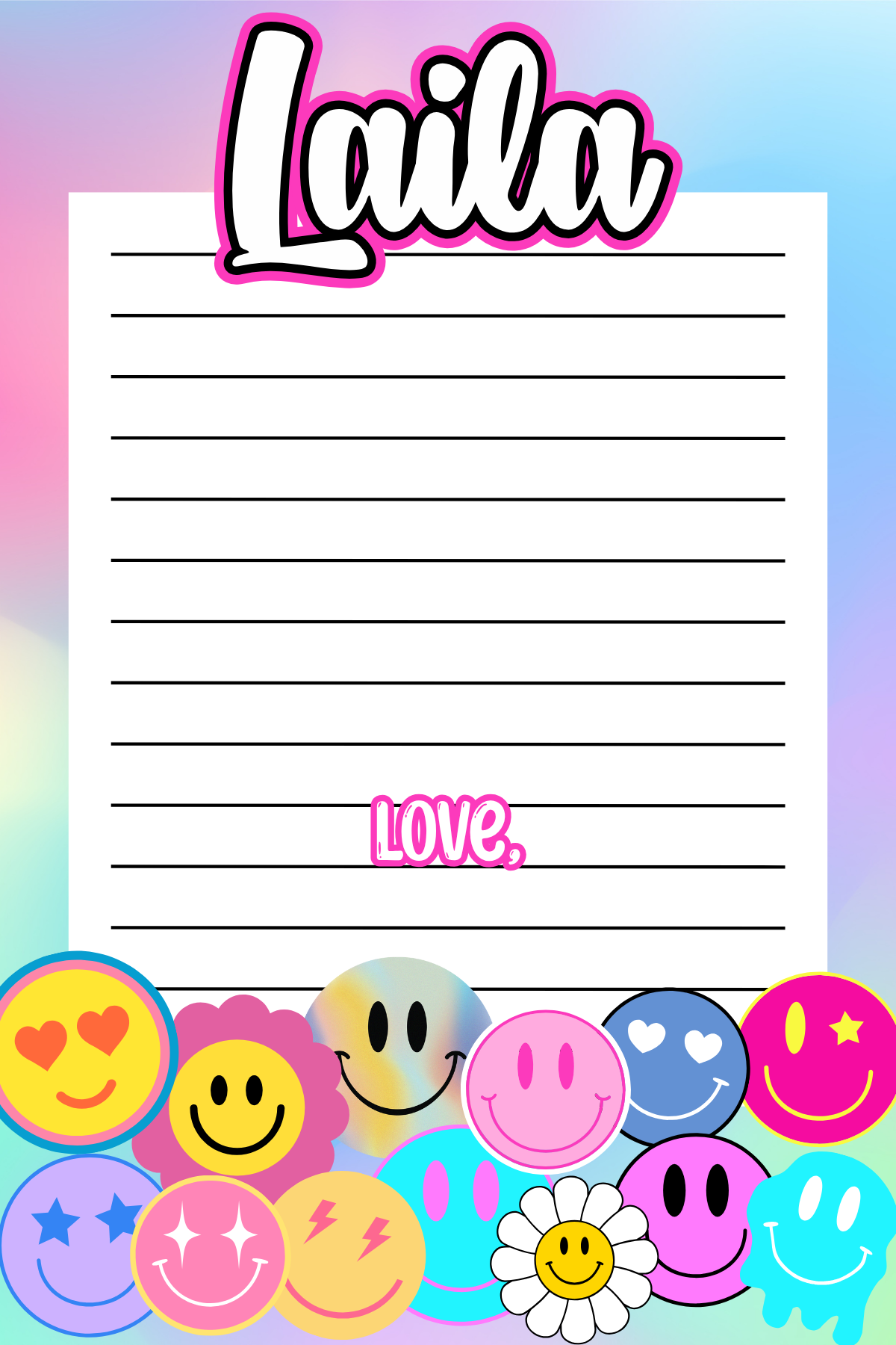 Smiles Notepad