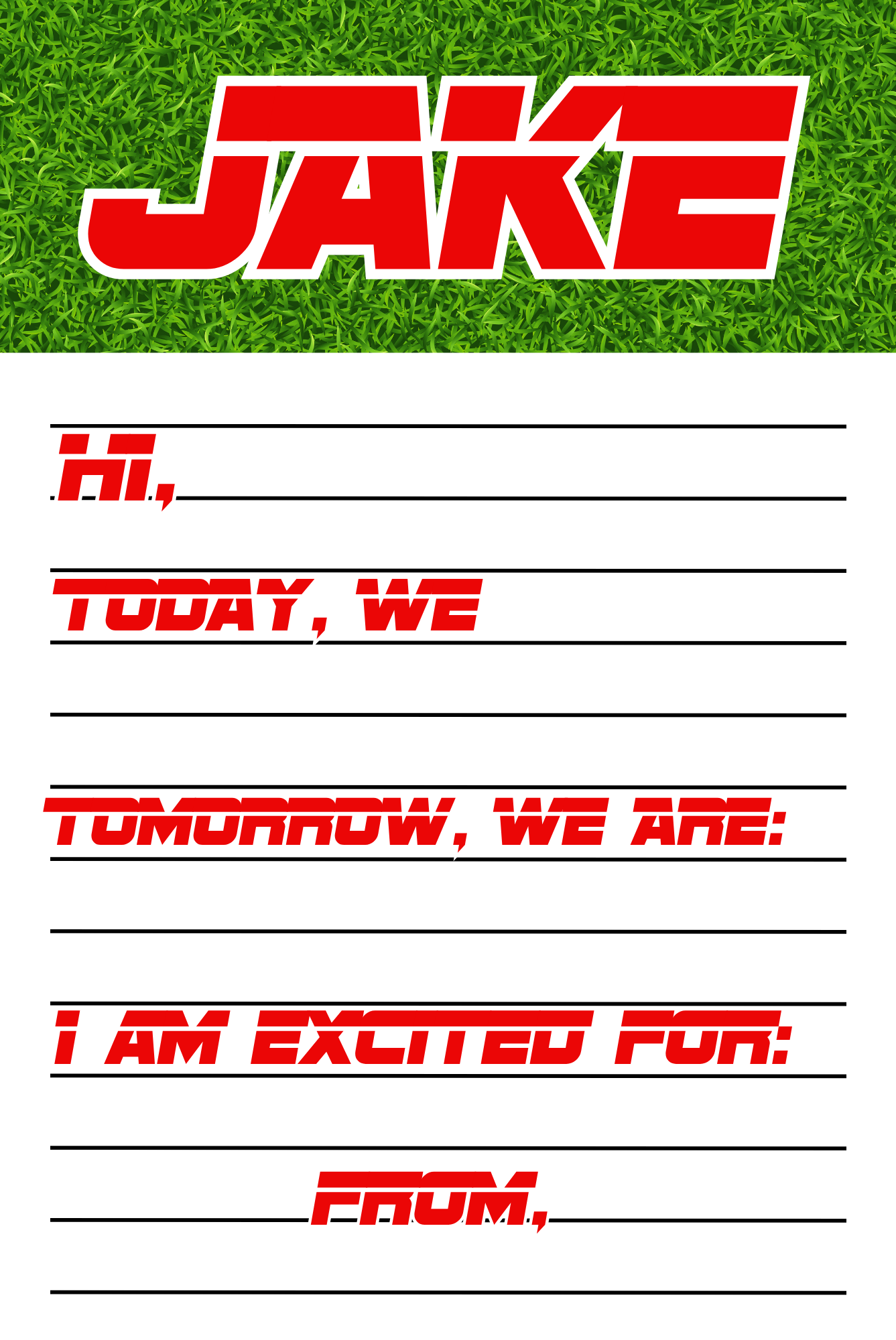 Turf Boys Notepad