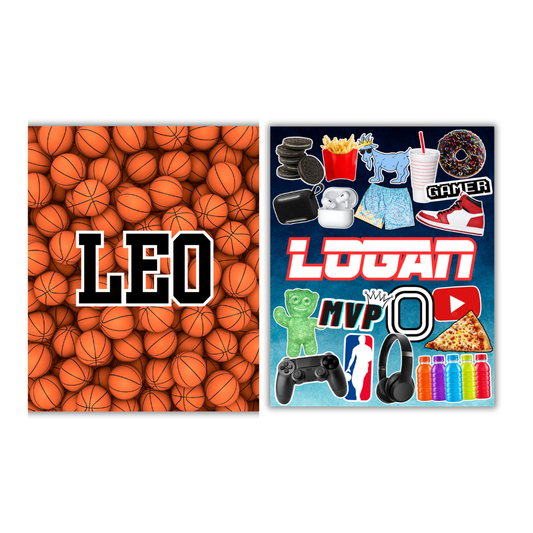 Boys Custom Name Camp Blanket