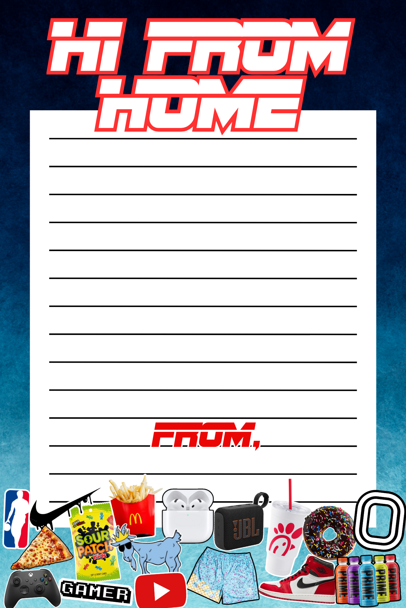 The Bros Boys Notepad