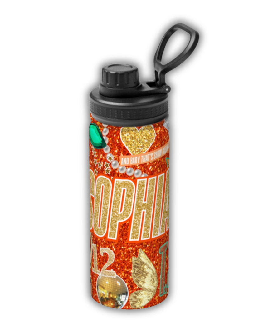 Orange Era 18oz Insulated Water Bottle
