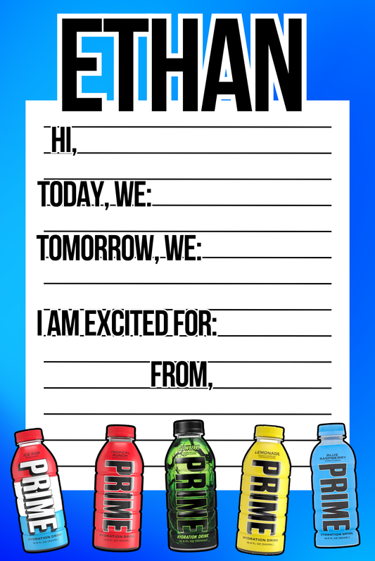 Prime Time Boys Notepad