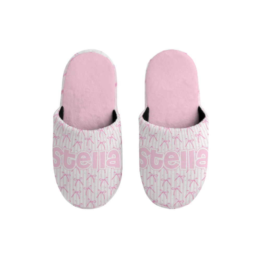 Girls Custom Slippers