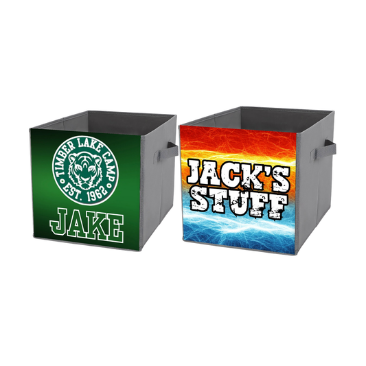 Boys Collapsible Storage Cubes