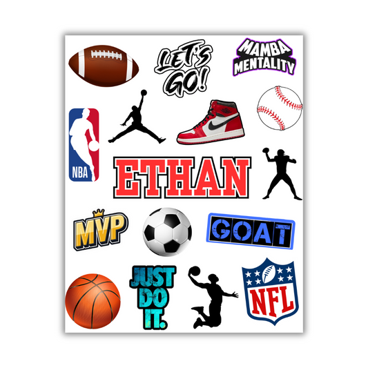 SPORT BRO STICKER SHEET