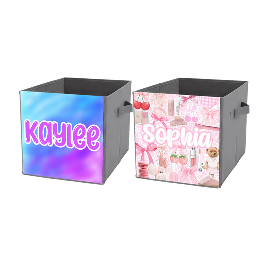 Girls Collapsible Storage Cubes