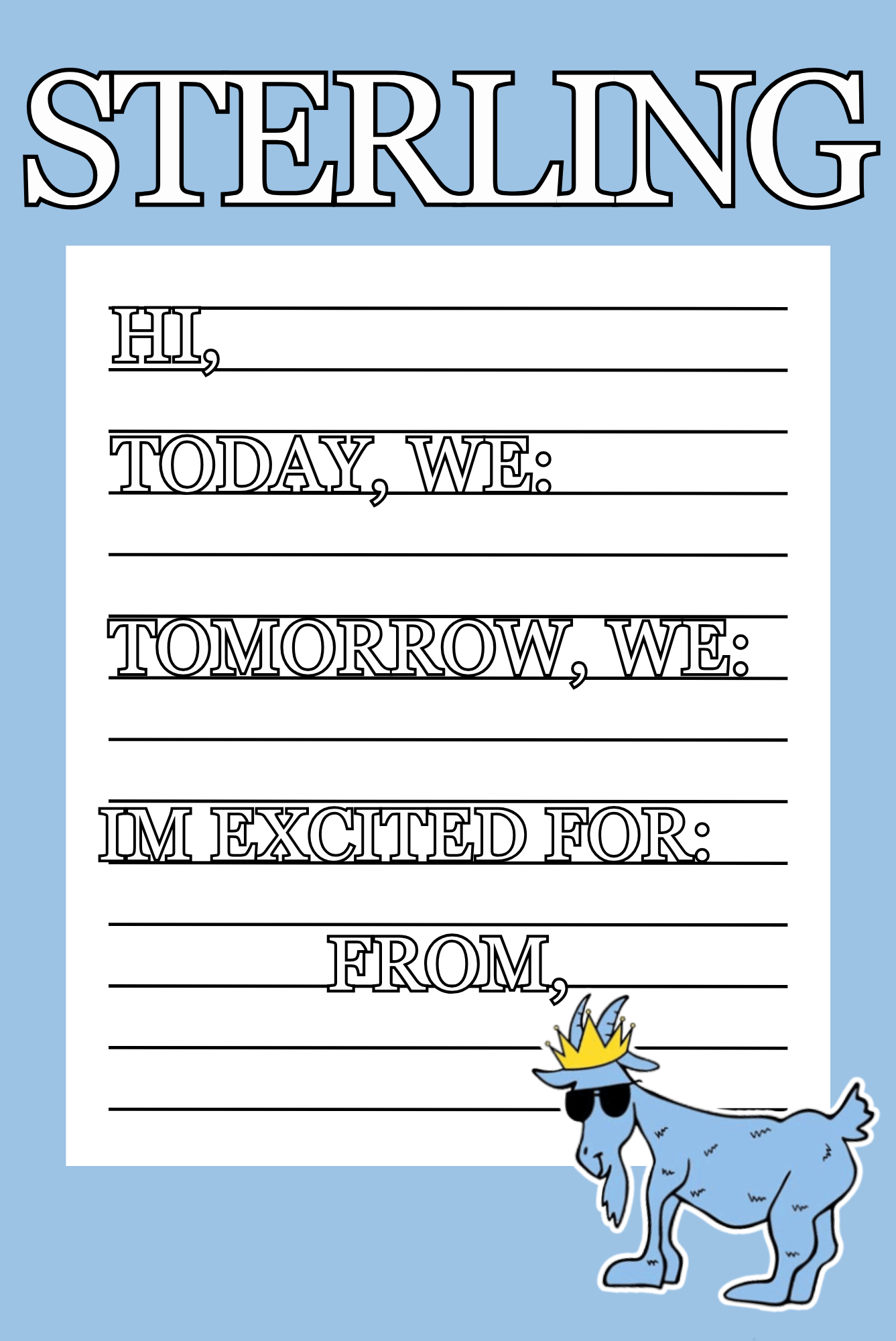 The Bros Boys Notepad