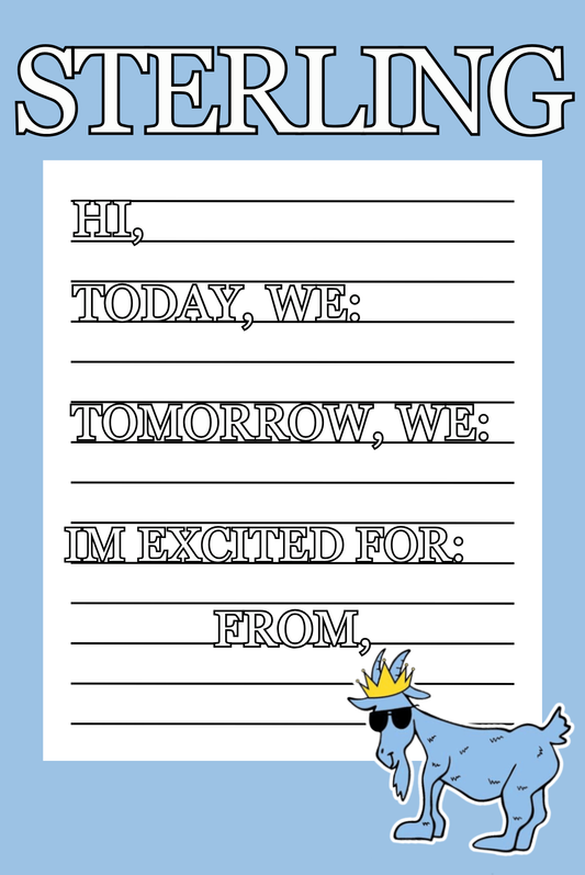 The Bros Boys Notepad