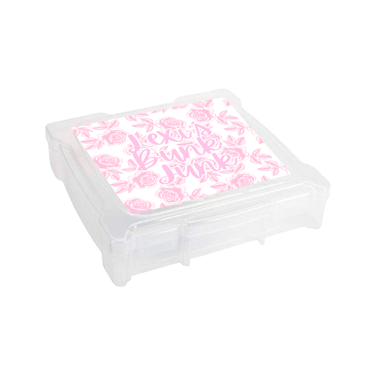 Girls Custom Name Bunk Junk Box