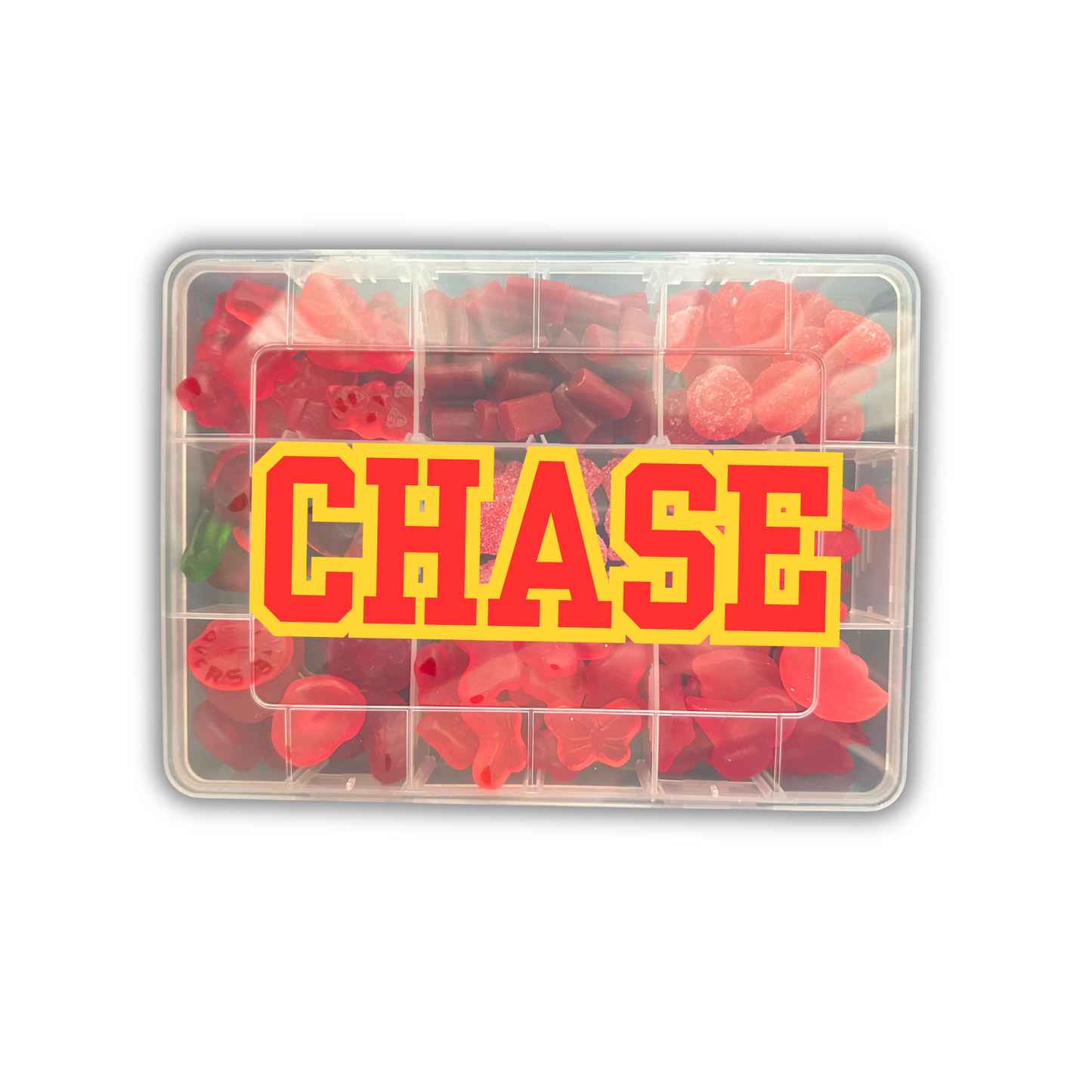 Custom Name Candy Tackle Box