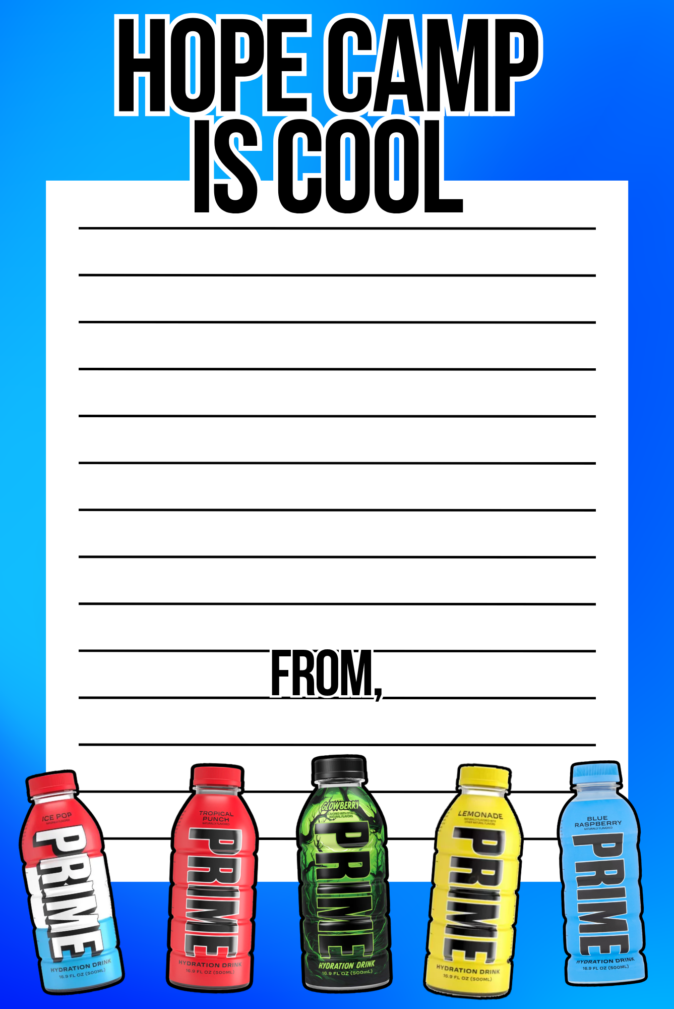 Prime Time Boys Notepad