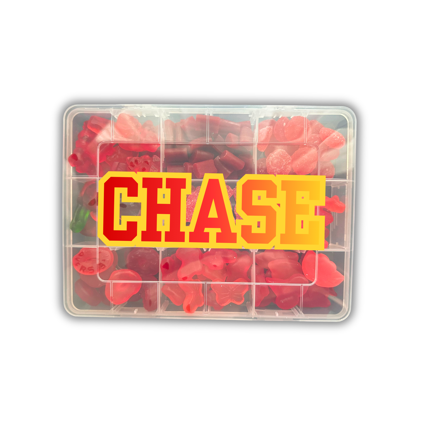 Custom Name Candy Tackle Box