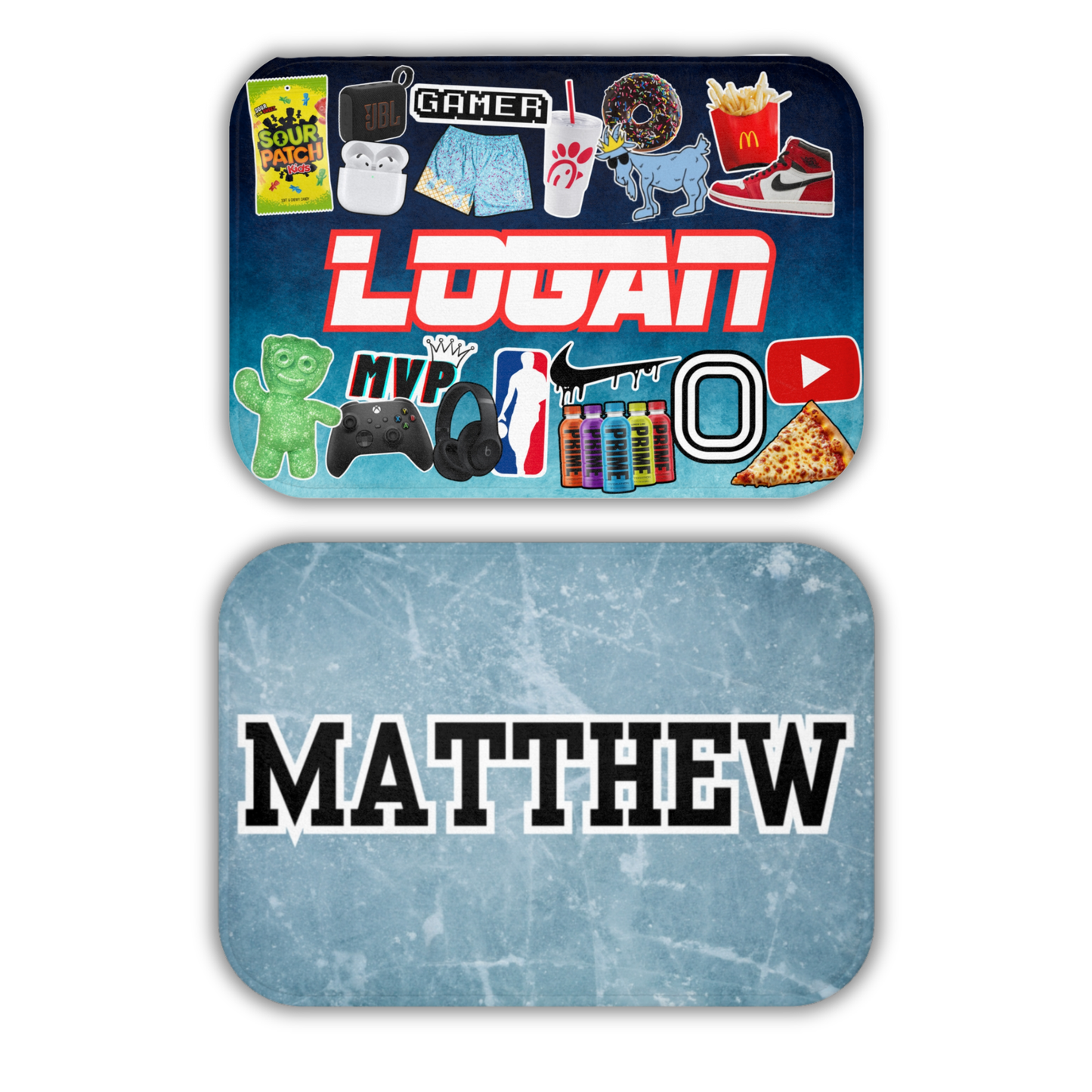 Boys Custom Name Floor Mat