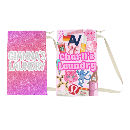 Girls Custom Laundry Bag