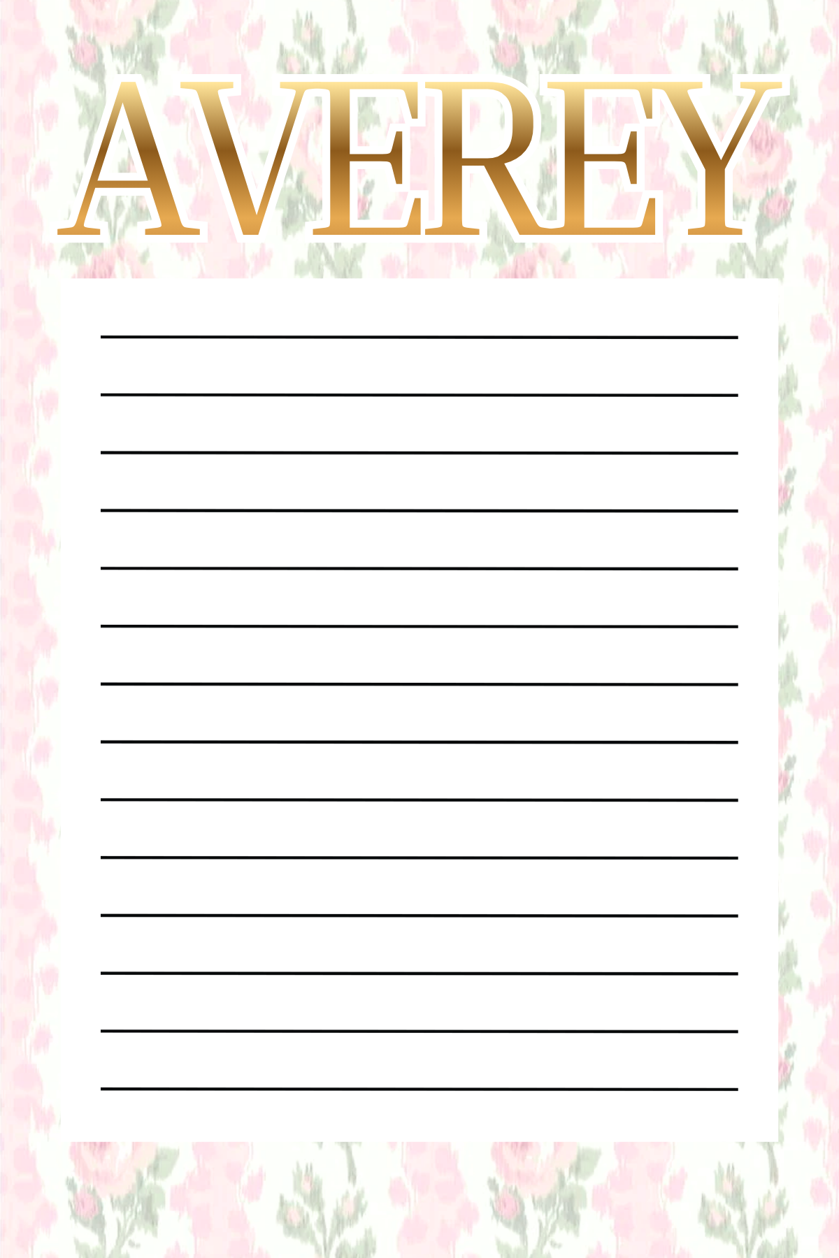 Fancy Camper Notepad