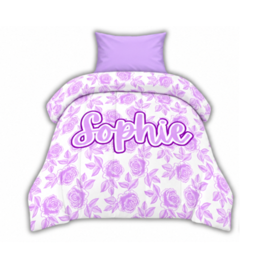 Custom Girls Camp Comforter