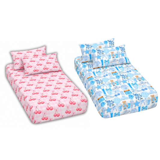 Girls Camp Sheets Set