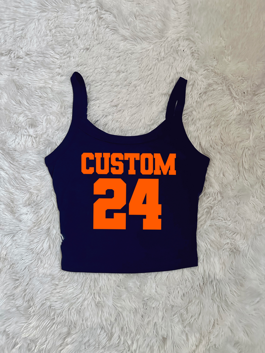 CUSTOM COLLEGE- Varsity Baby Tank Top