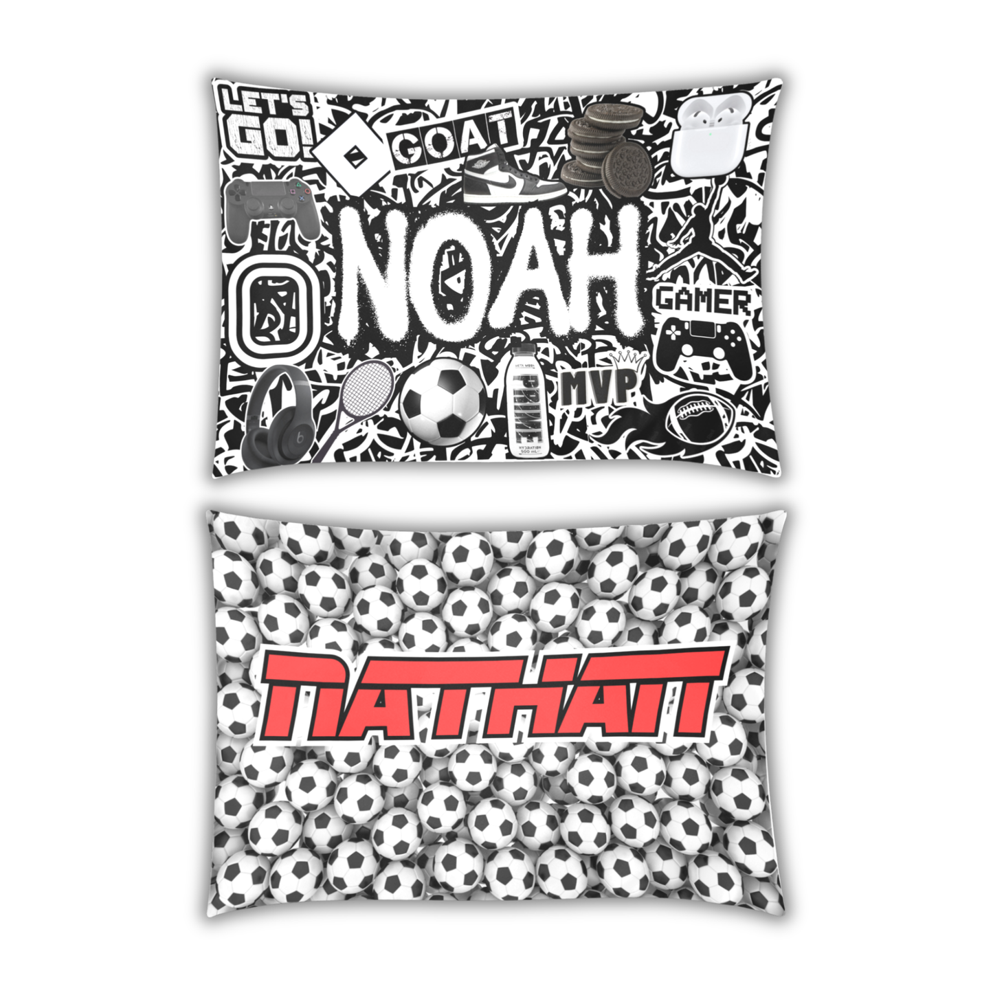 Boys Standard Size Custom Pillow