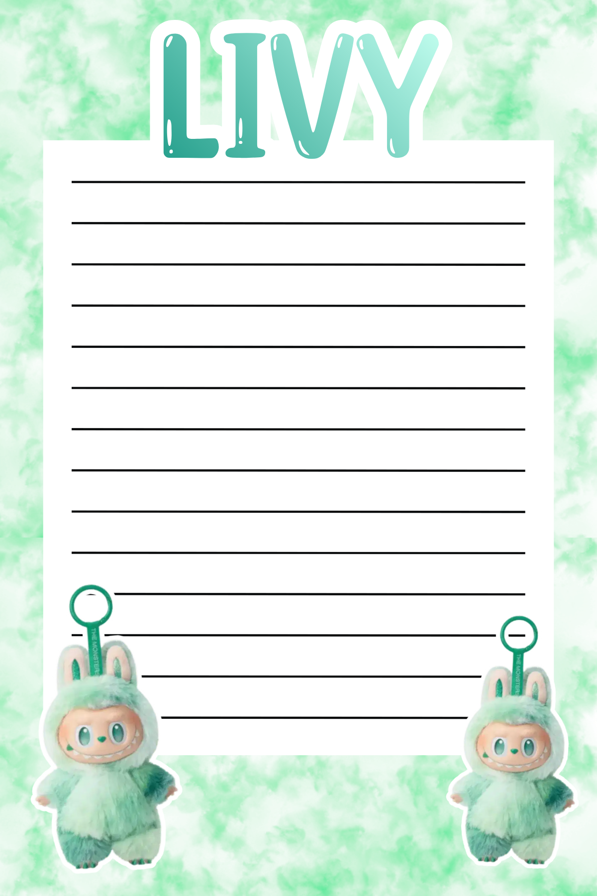 Collectibles Camp Notepad