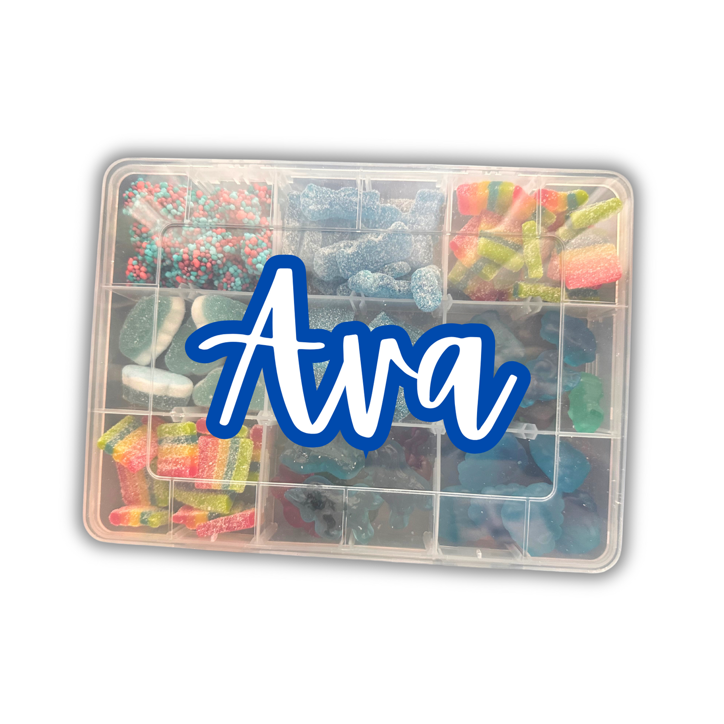 Custom Name Candy Tackle Box