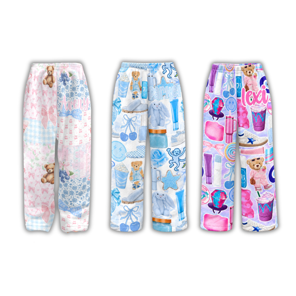 Predesigned Pajama Pants Girls