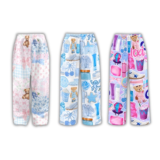 Predesigned Pajama Pants Girls