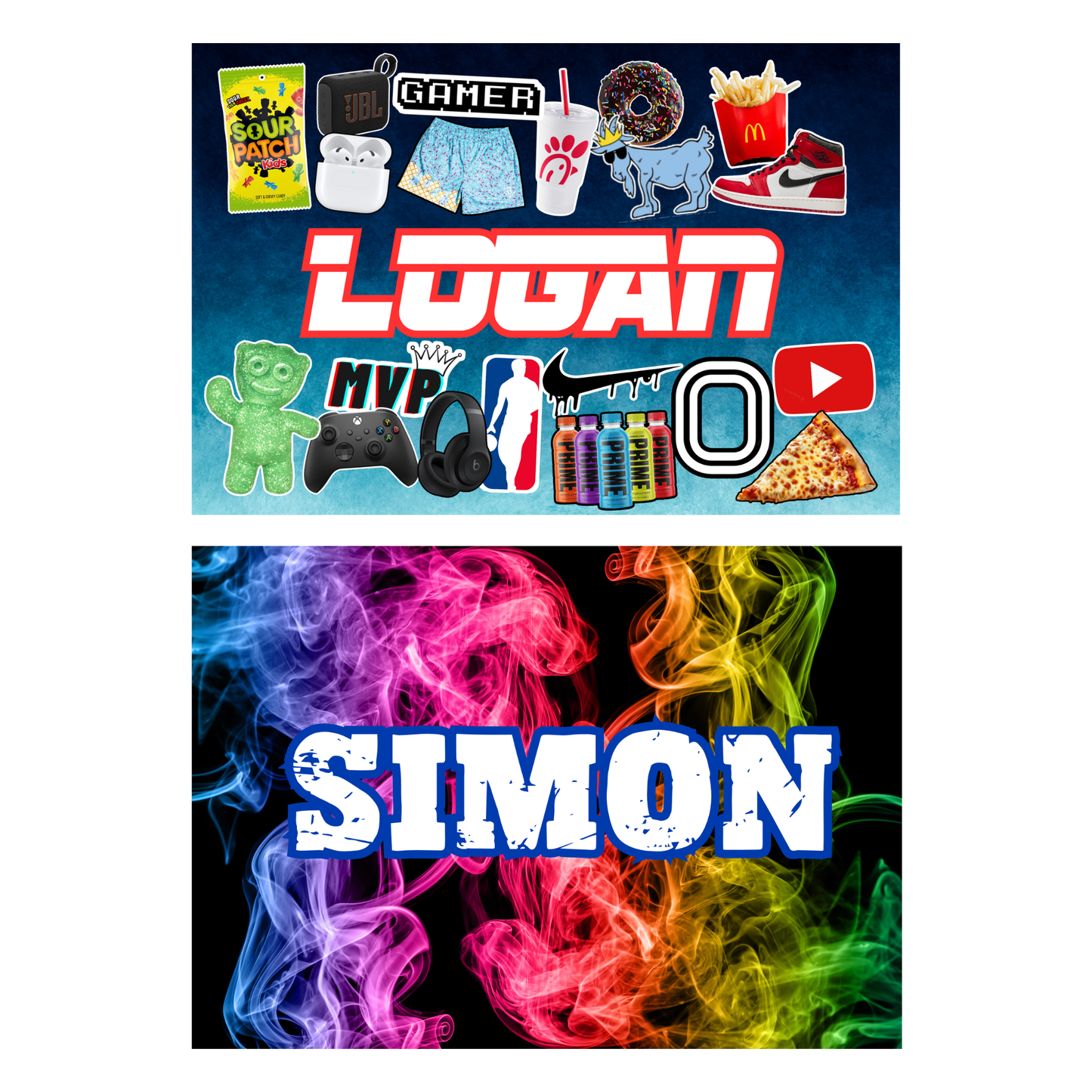 Boys Repositionable Wall Poster