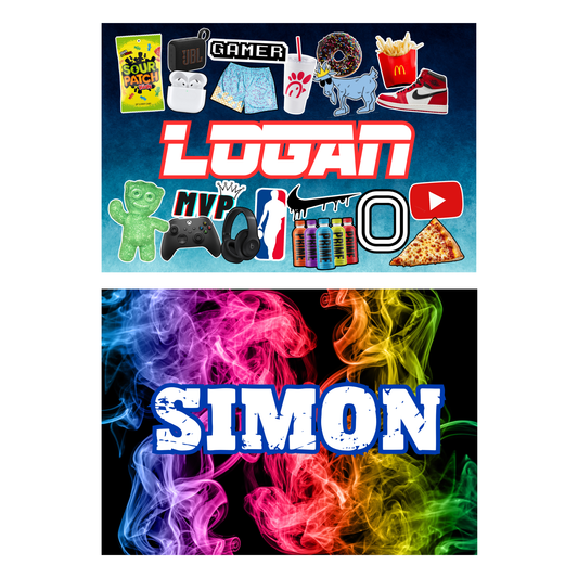 Boys Repositionable Wall Poster