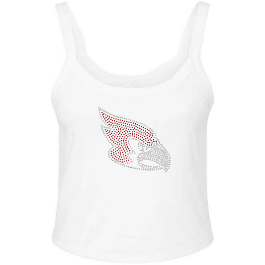 Custom College Rhinestone Mascot Baby Tank