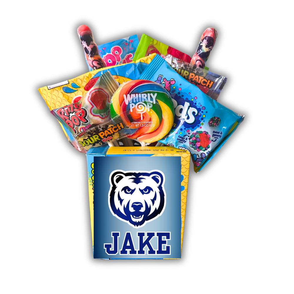 Camp Candy Box Bouquet Boys Designs