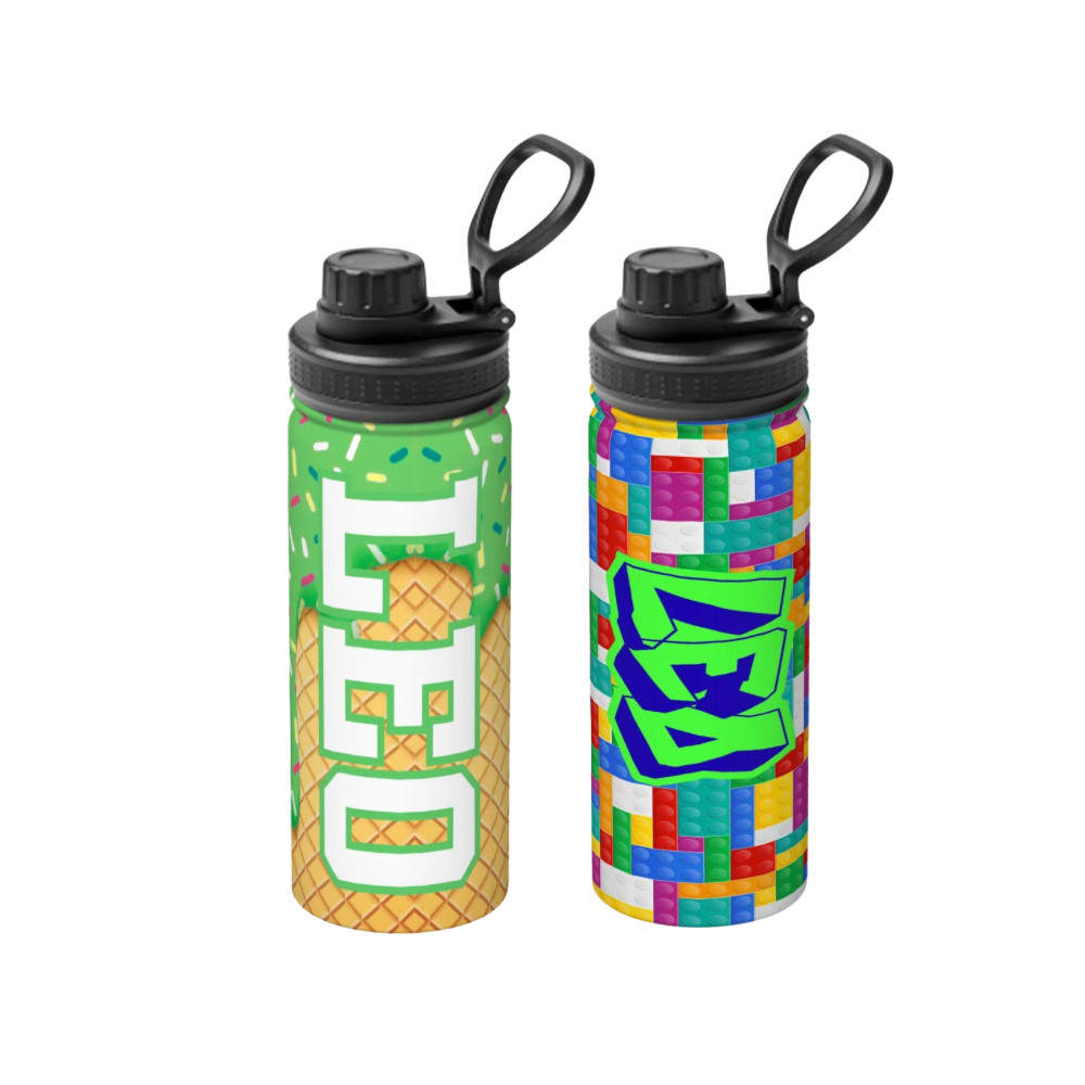 Boys Custom 18oz Insulated Water Bottle