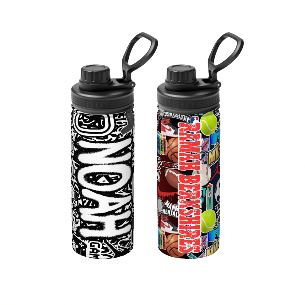Boys Predesigned 18oz Insulated Water Bottle