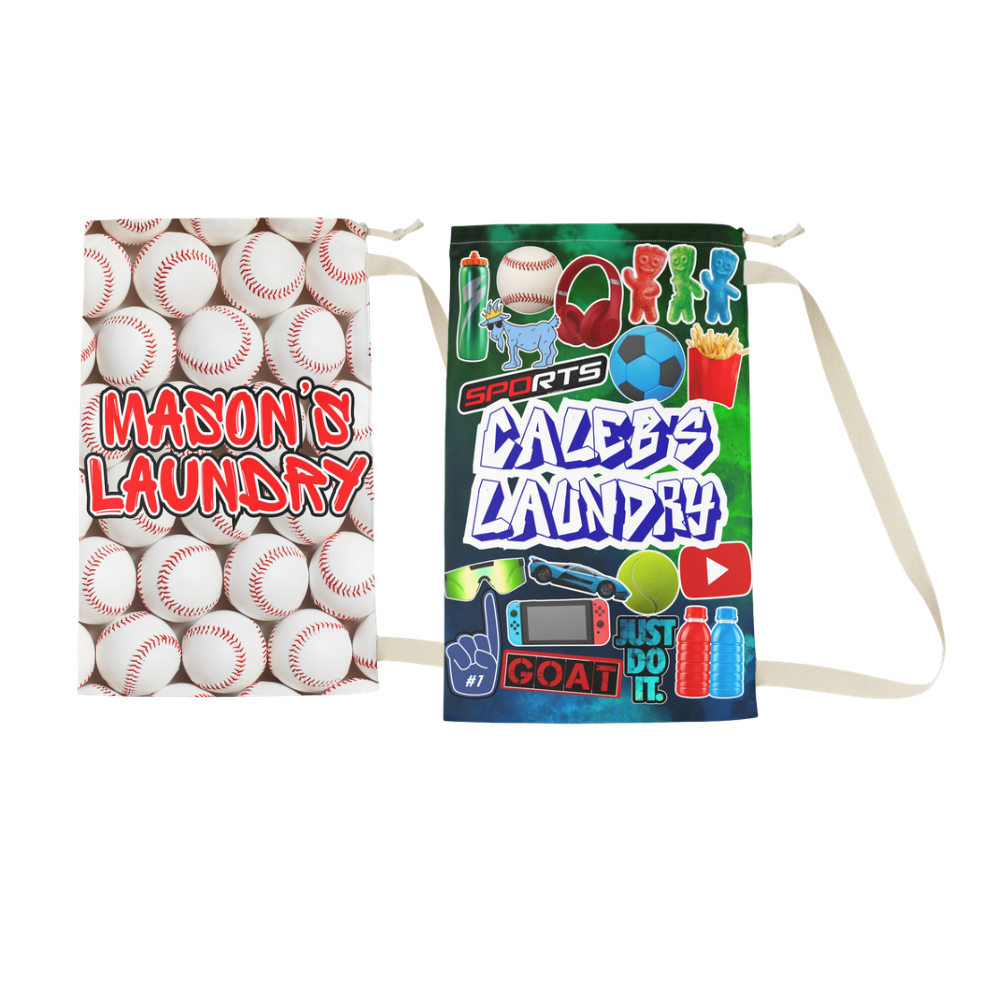 Boys Custom Laundry Bag