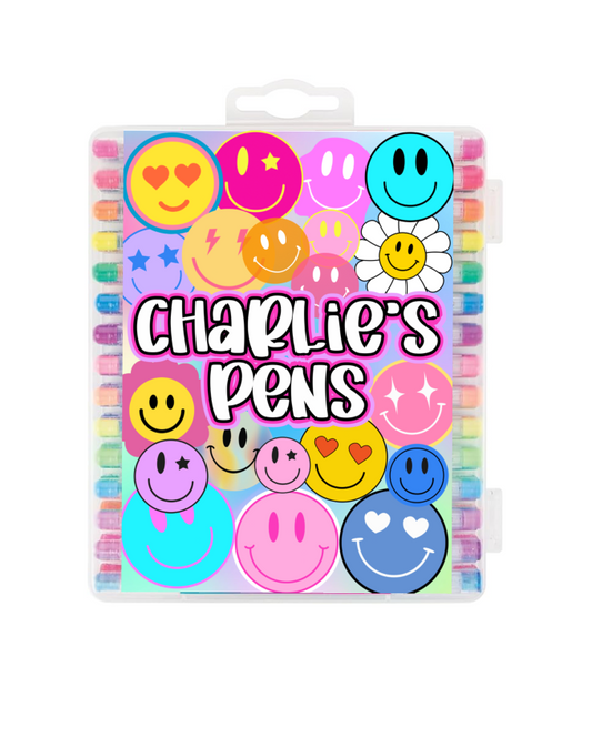 CUSTOM NAME/Print Scented Gel Pens