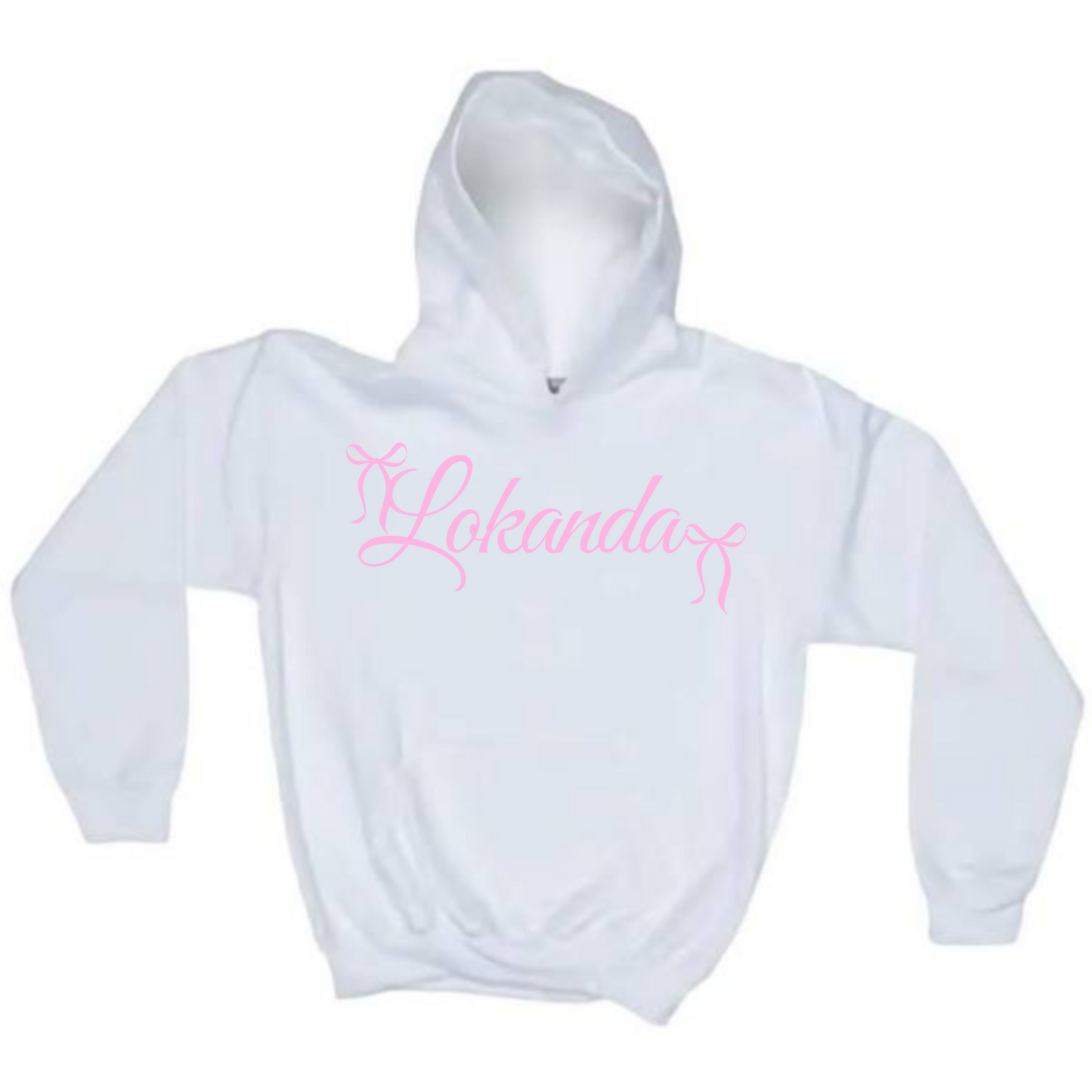 CUSTOM CAMP Script Bow Hoodie