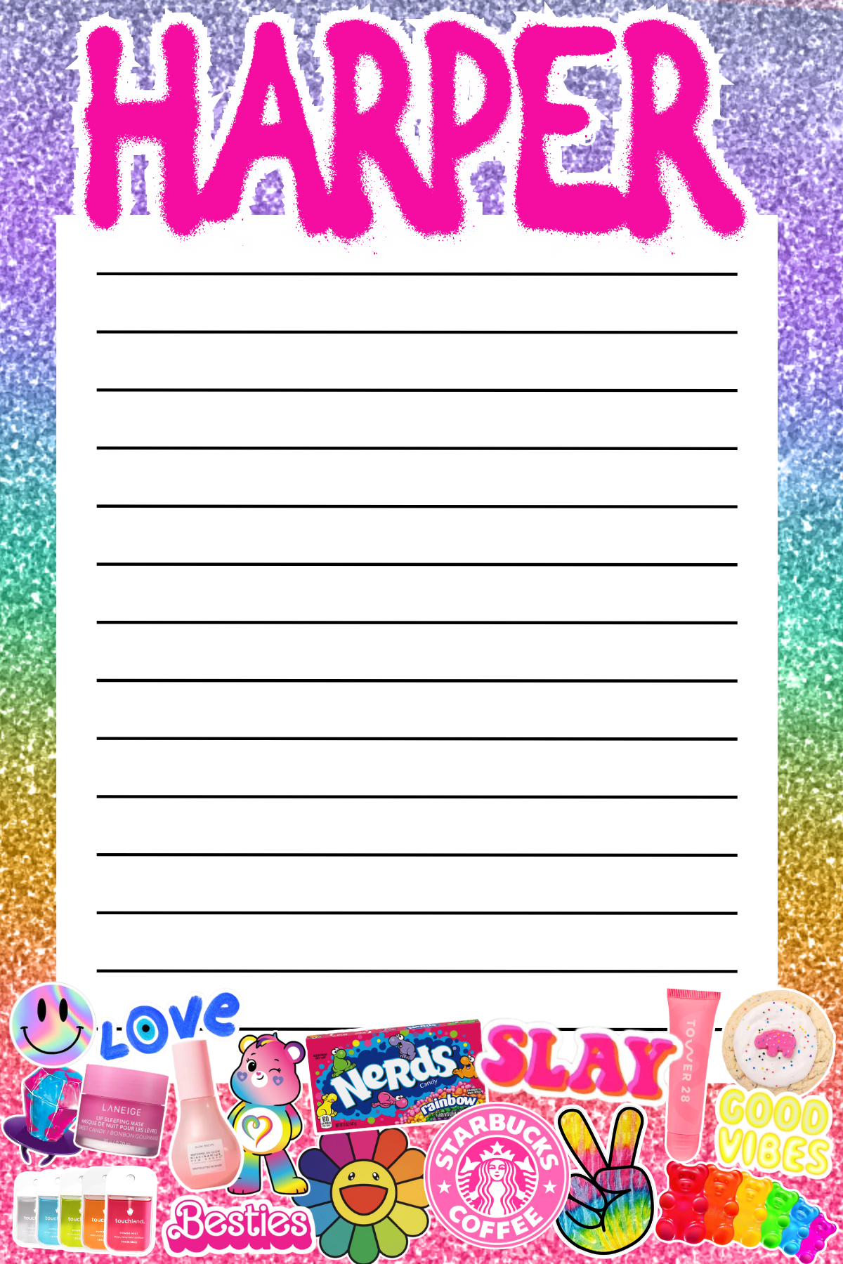 Positive Vibes Notepad