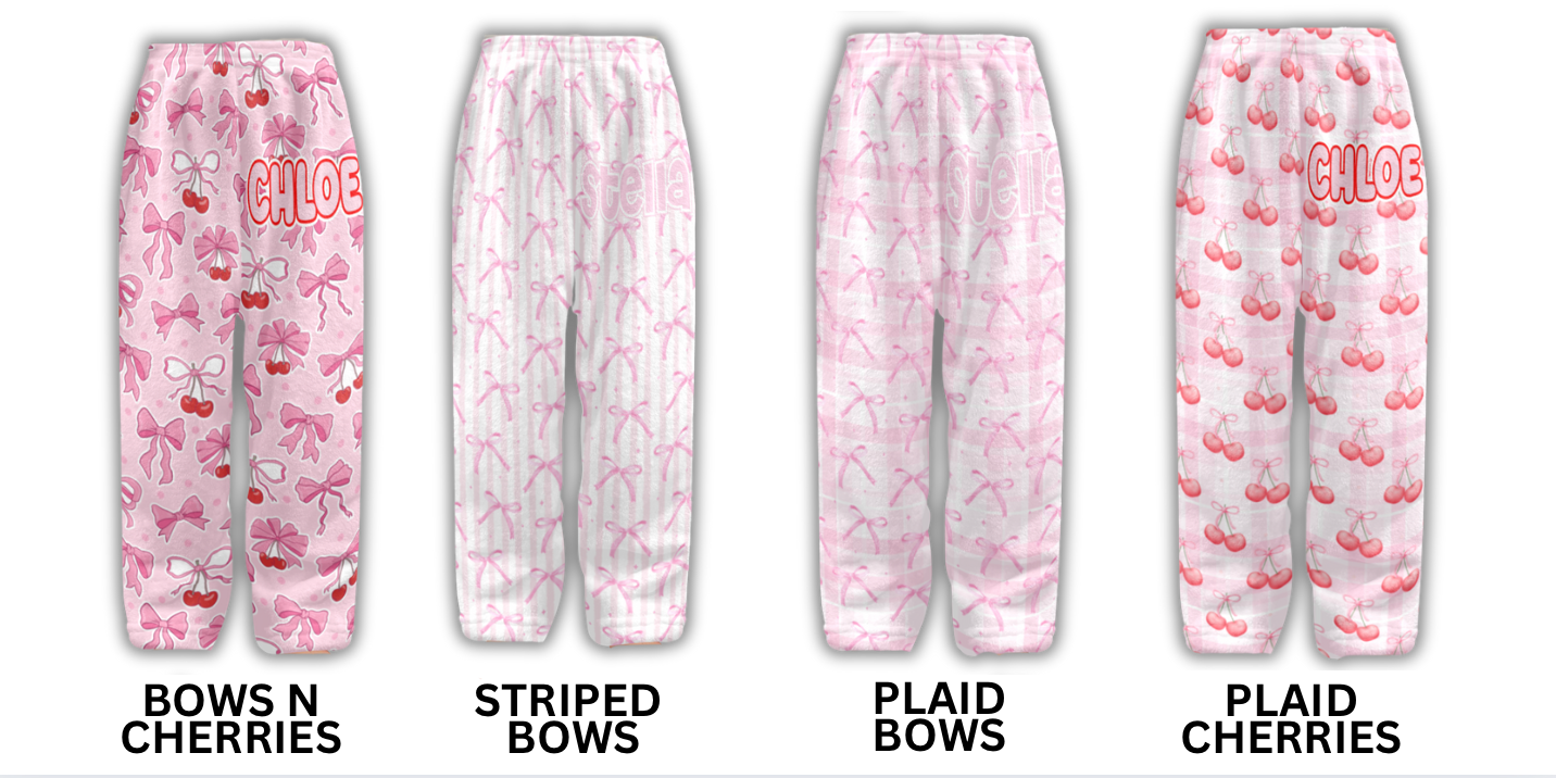 Pick Your Pattern Girly Pajama Pants