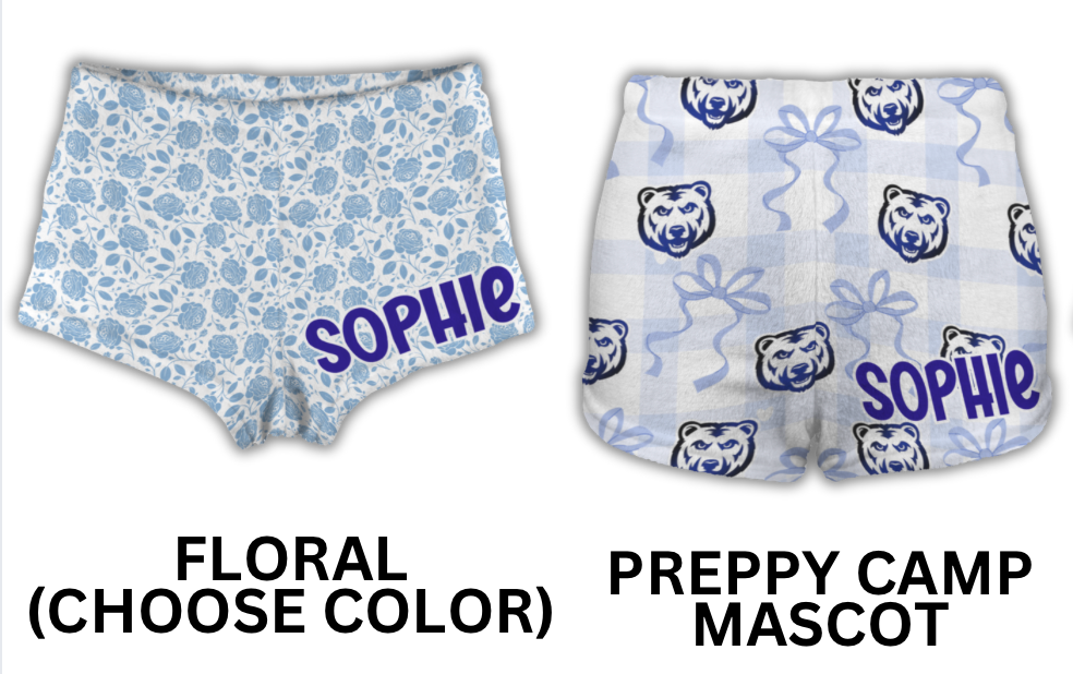 Pick Your Pattern Girly Pajama Shorts