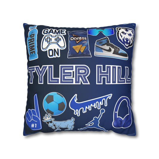 Camp Color Collage Pillow Boys